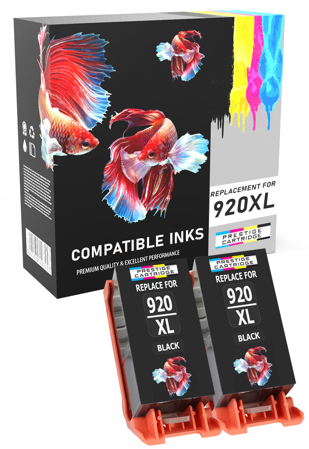 Prestige Cartridge™ Compatible Chipped Ink Cartridges Replacement